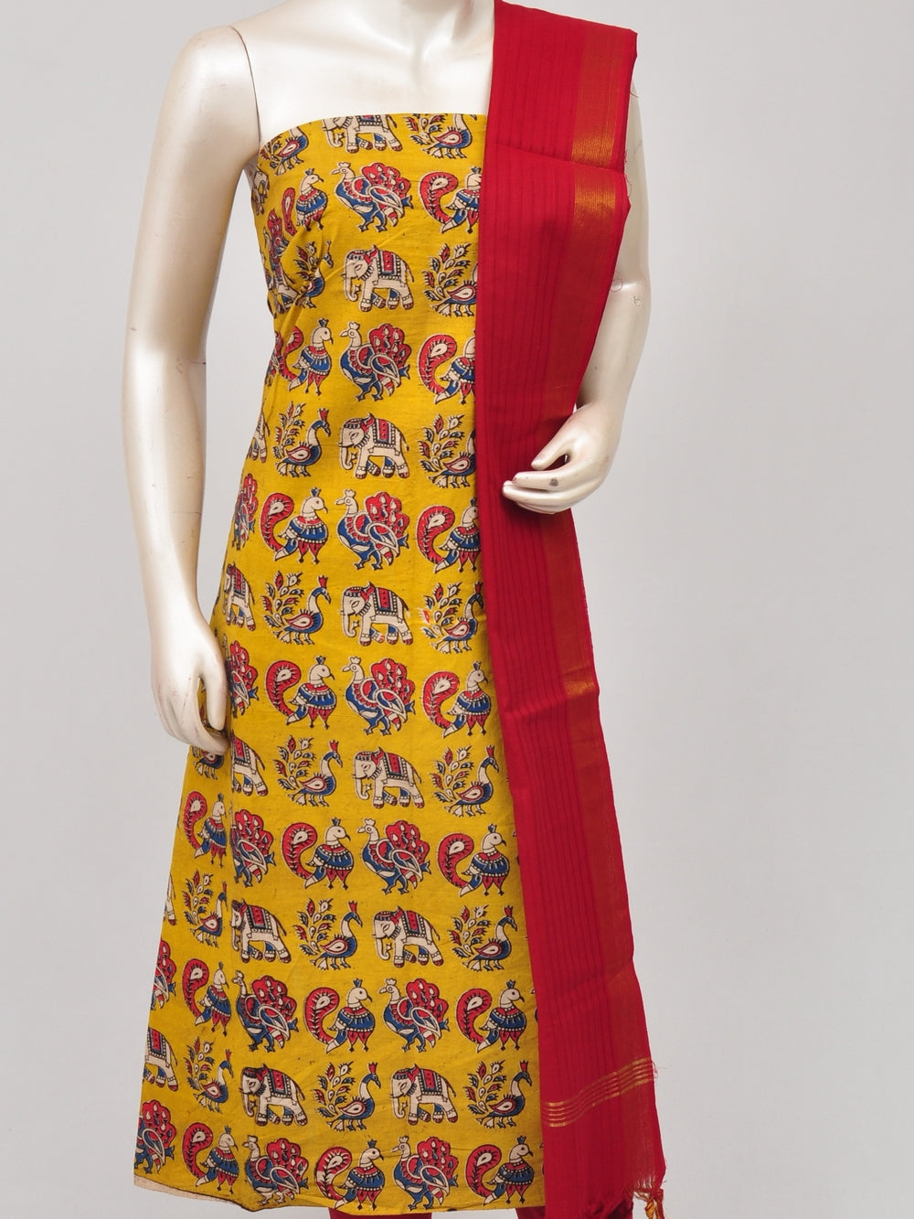 Kalamkari Dress Material   [D71028040]