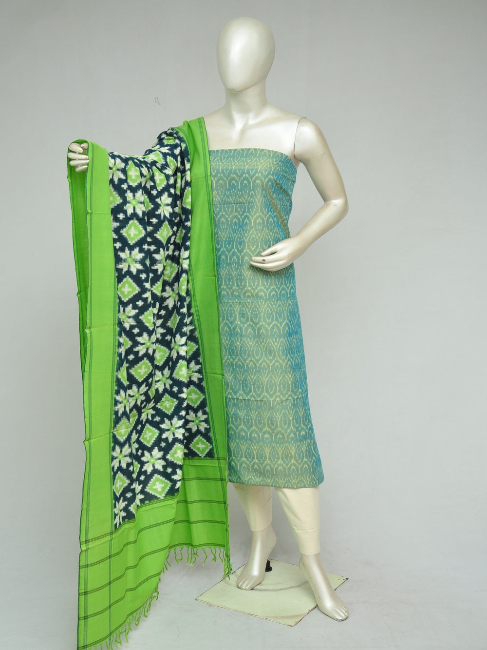 Mercerised cotton Dress Material With Designer Dupatta [D80208311]