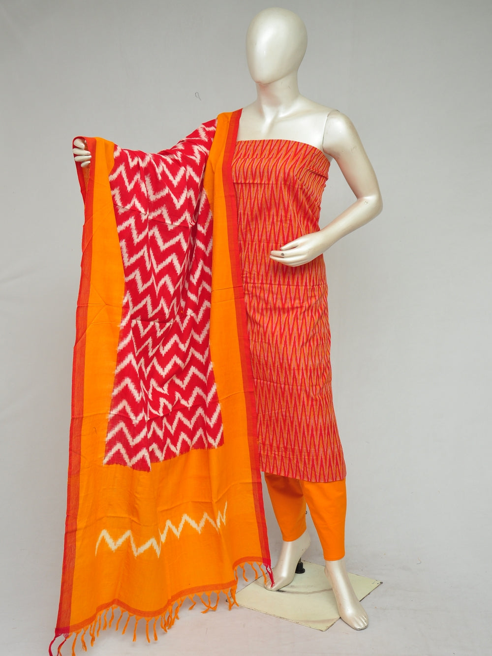 Mercerised cotton Dress Material With Designer Dupatta [D80208296]
