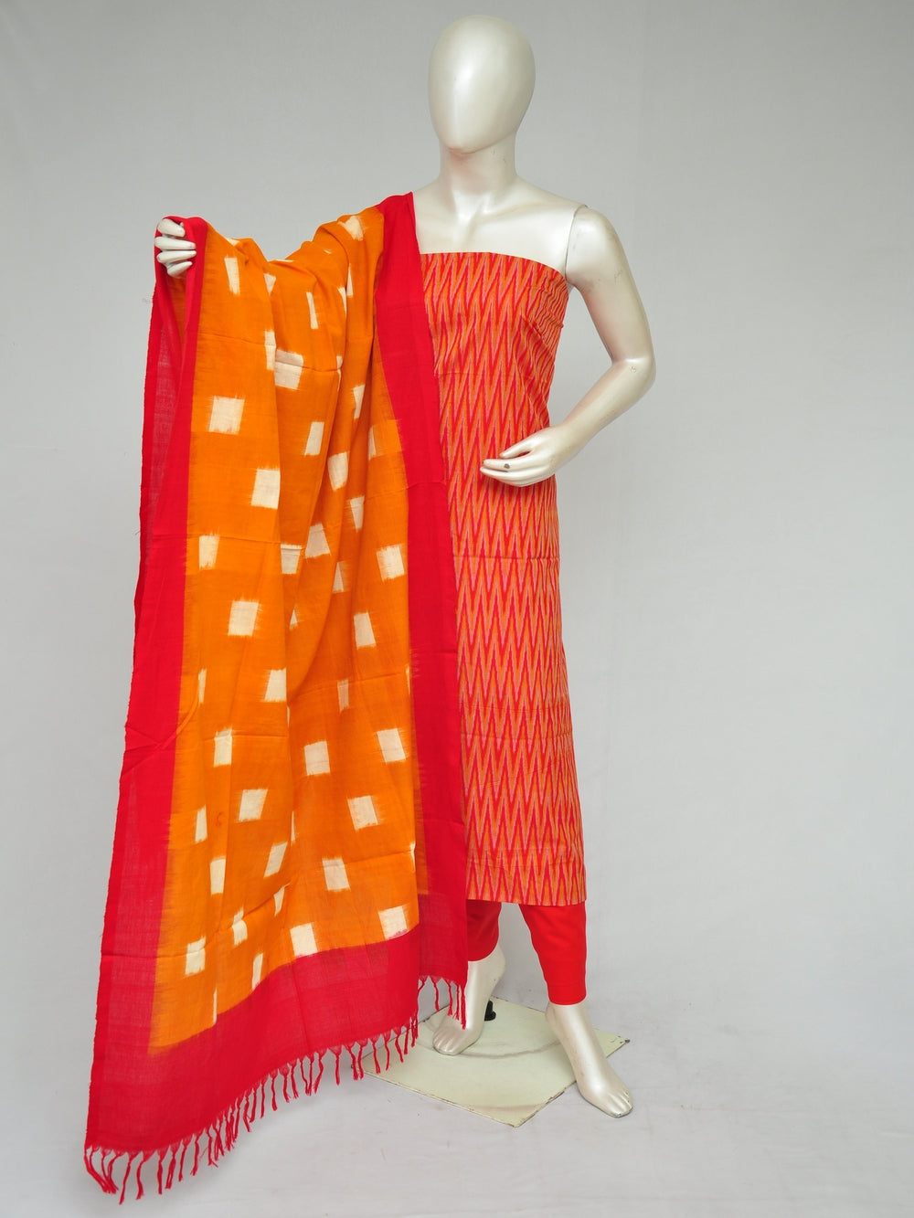 Mercerised cotton Dress Material With Designer Dupatta [D80208308]