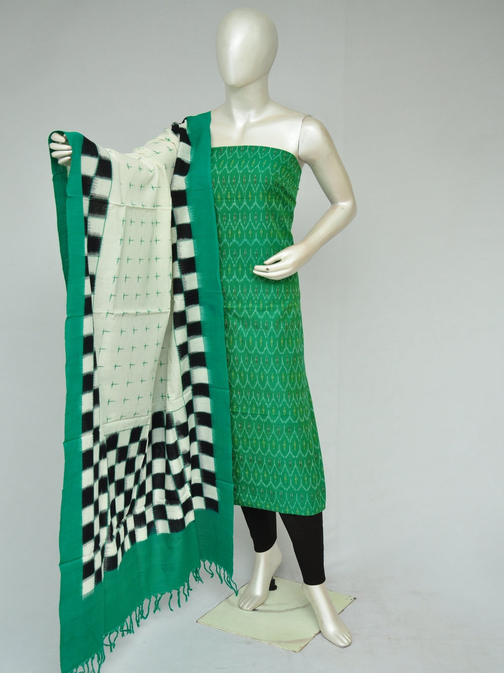Mercerised cotton Dress Material With Designer Dupatta [D80208305]