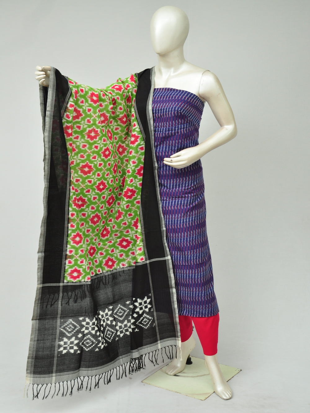 Mercerised cotton Dress Material With Designer Dupatta [D80224179]