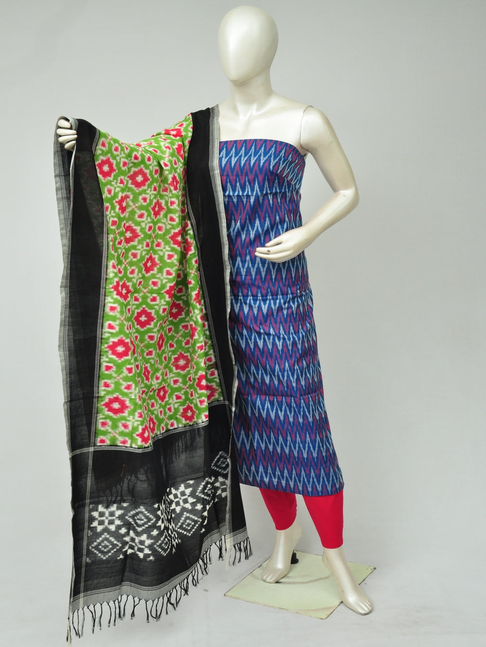 Mercerised cotton Dress Material With Designer Dupatta [D80224182]