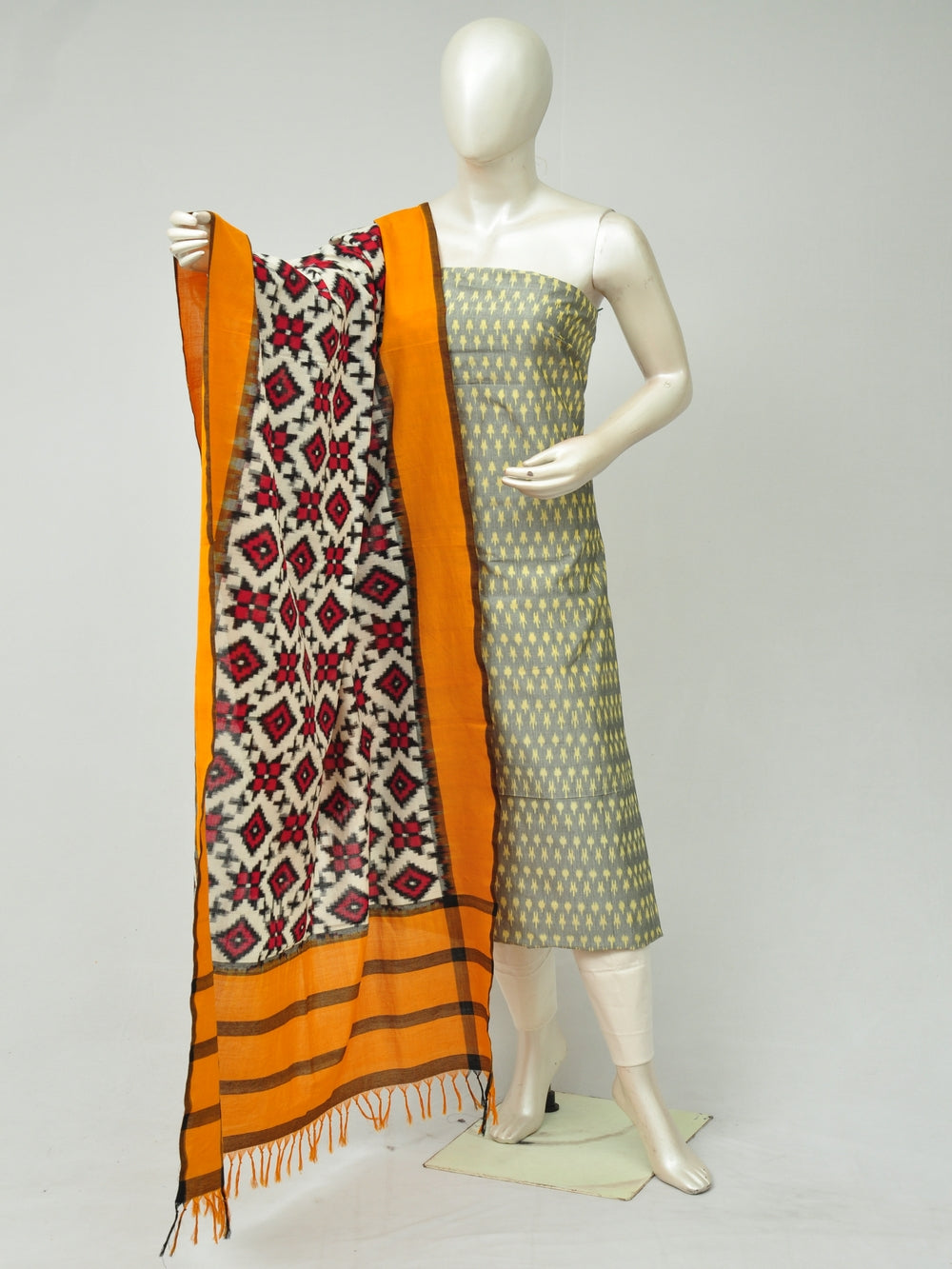 Mercerised cotton Dress Material With Designer Dupatta [D80224188]