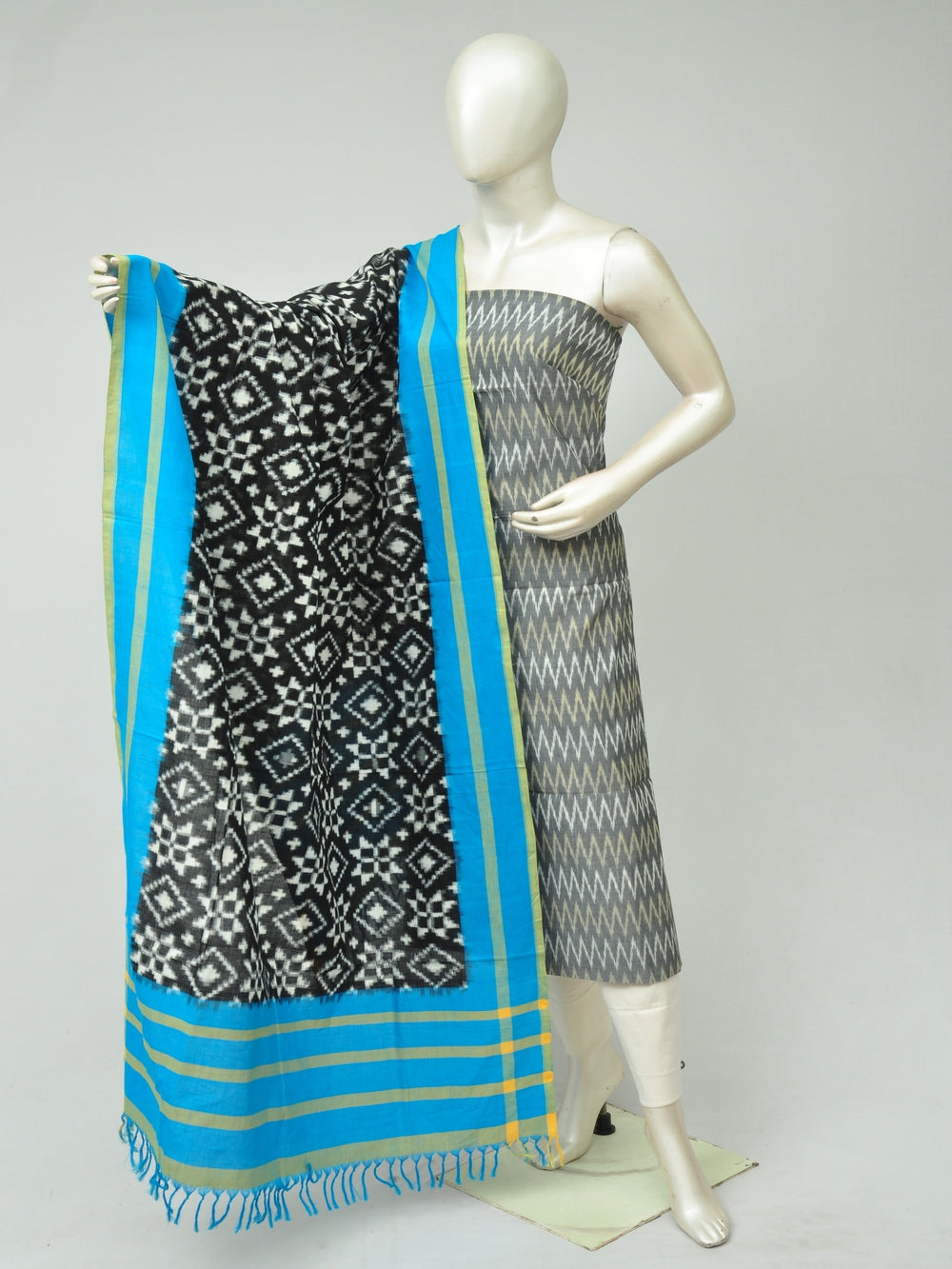 Mercerised cotton Dress Material With Designer Dupatta [D80224192]