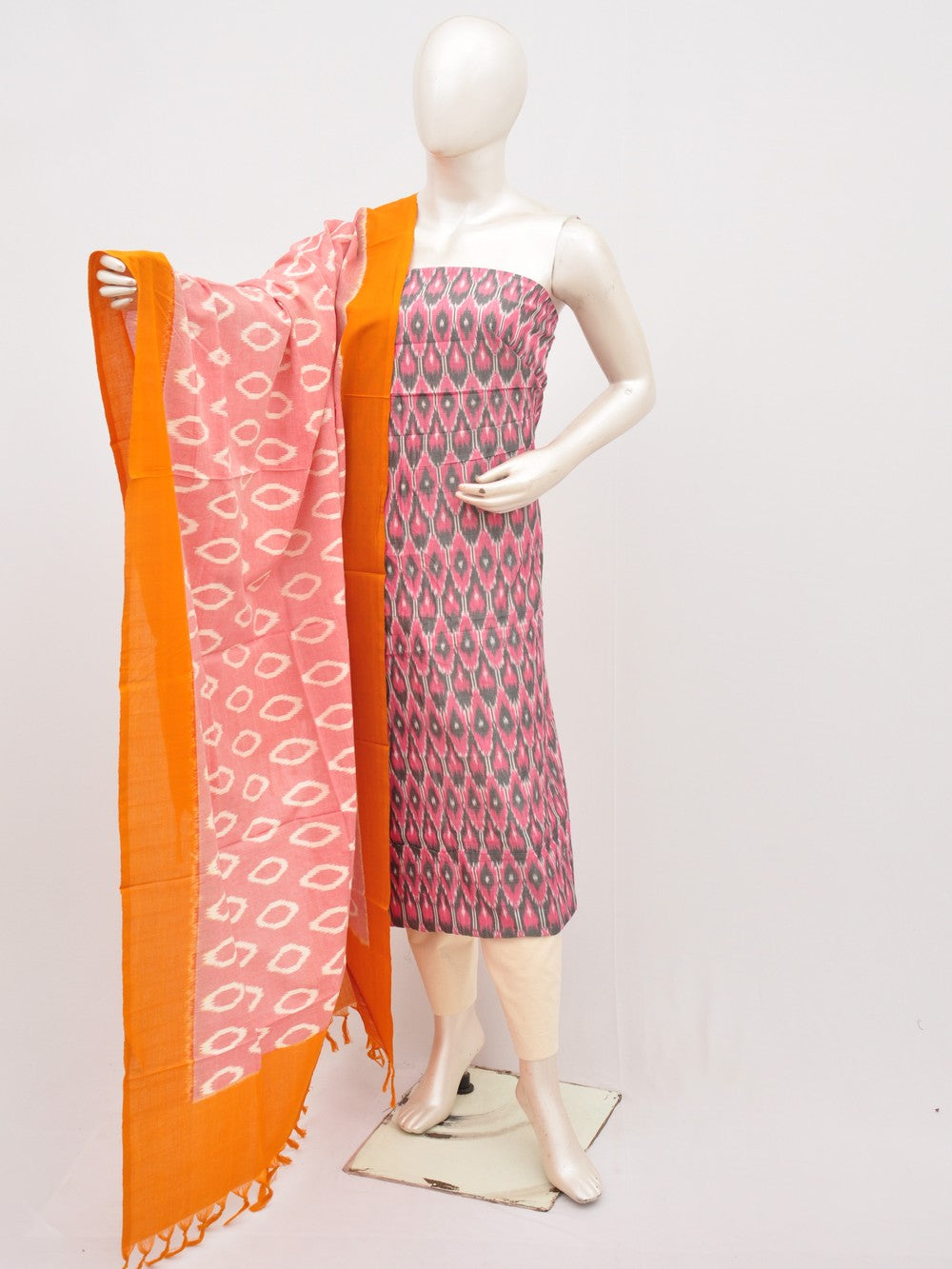 Mercerised cotton Dress Material With Designer Dupatta [D00104001]