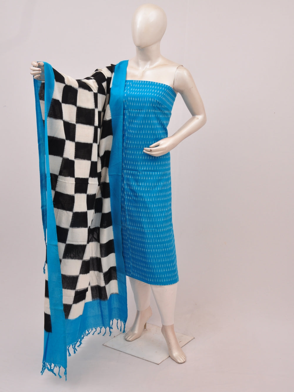 Mercerised cotton Dress Material With Designer Dupatta [D90213038]