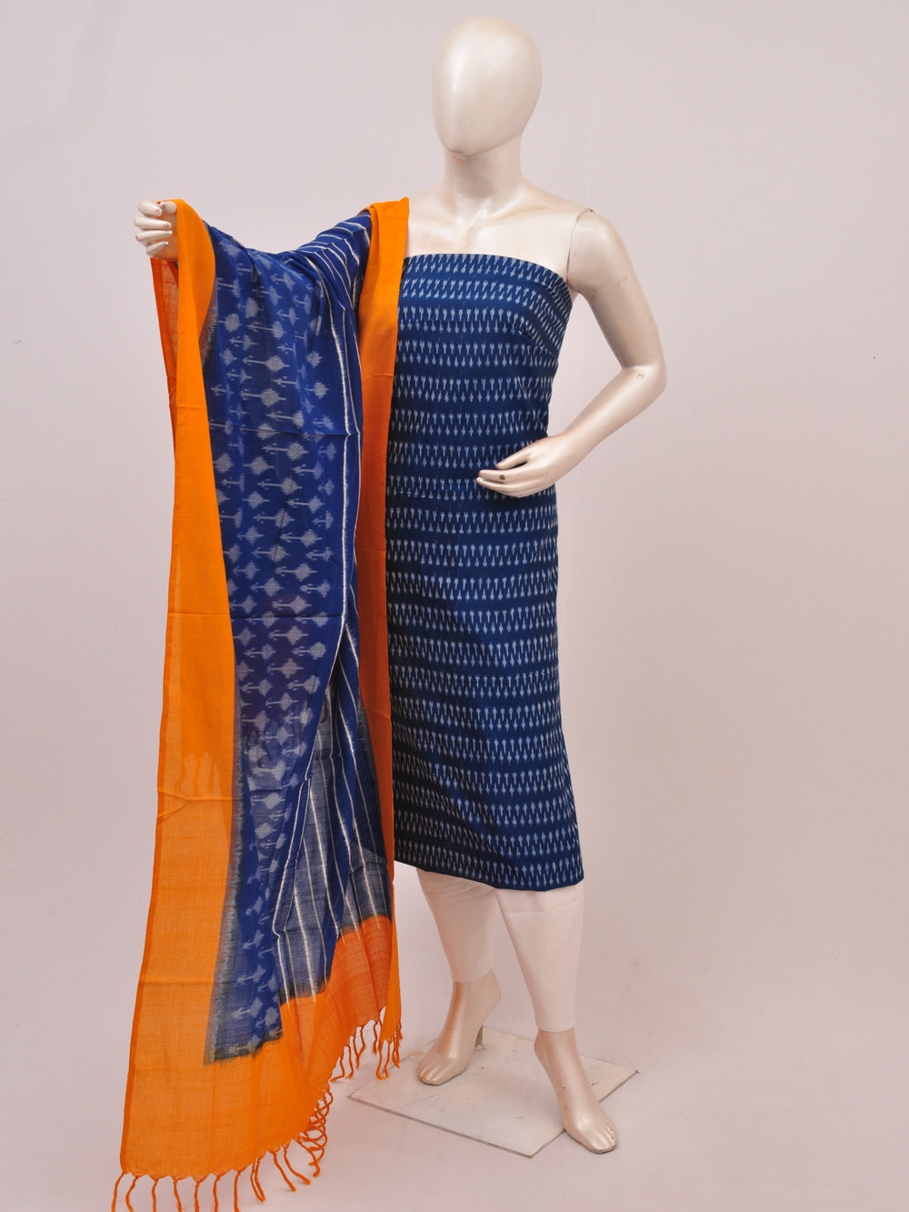 Mercerised cotton Dress Material With Designer Dupatta [D90221018]