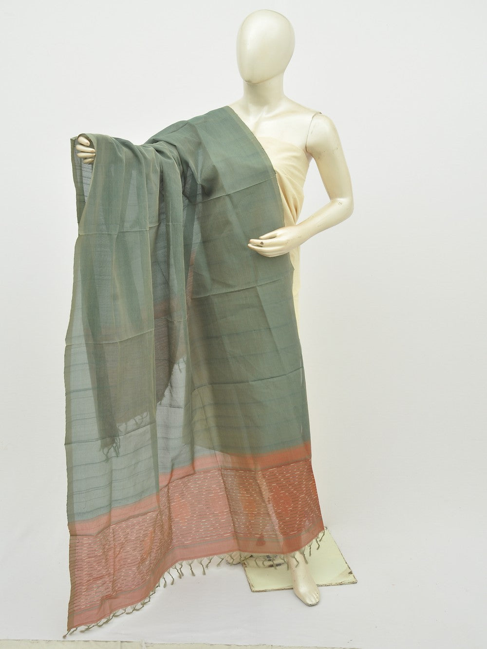Mercerised Cotton-Silk Dupattas [D10628020]