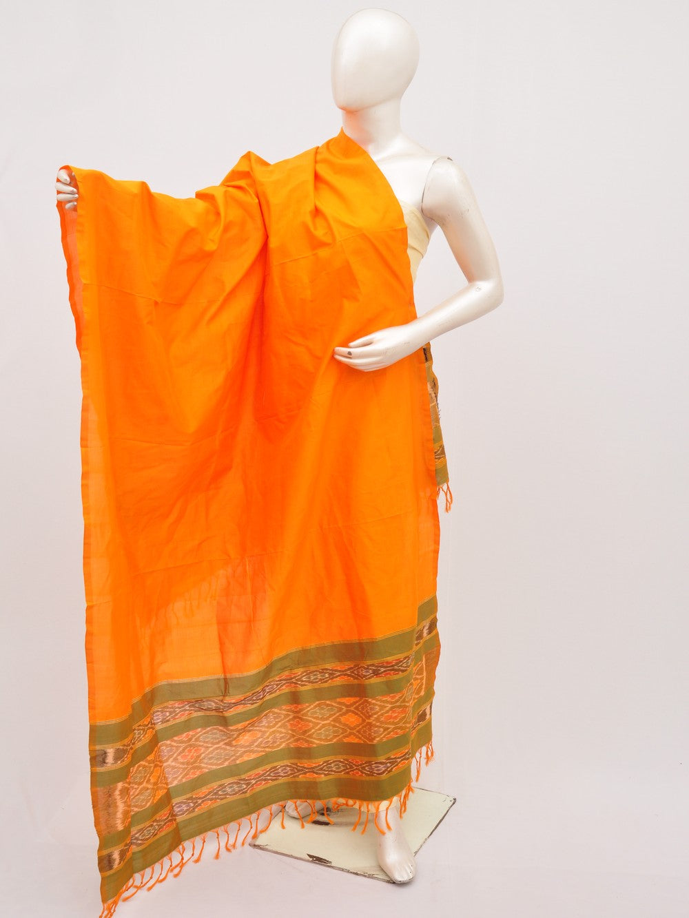 Mercerised Cotton-Silk Dupattas [D91126057]
