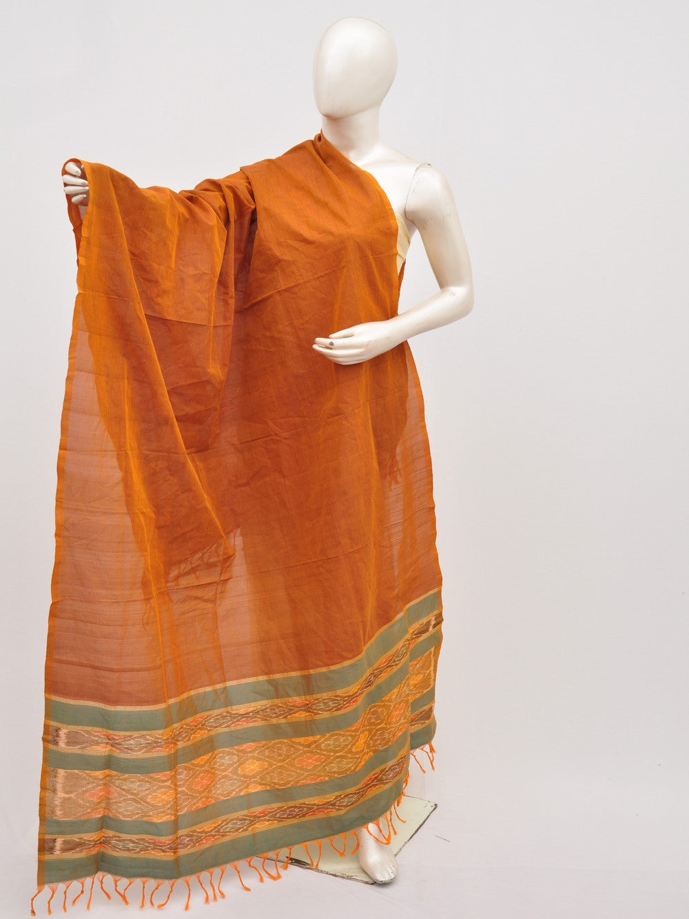 Mercerised Cotton-Silk Dupattas [D91126063]