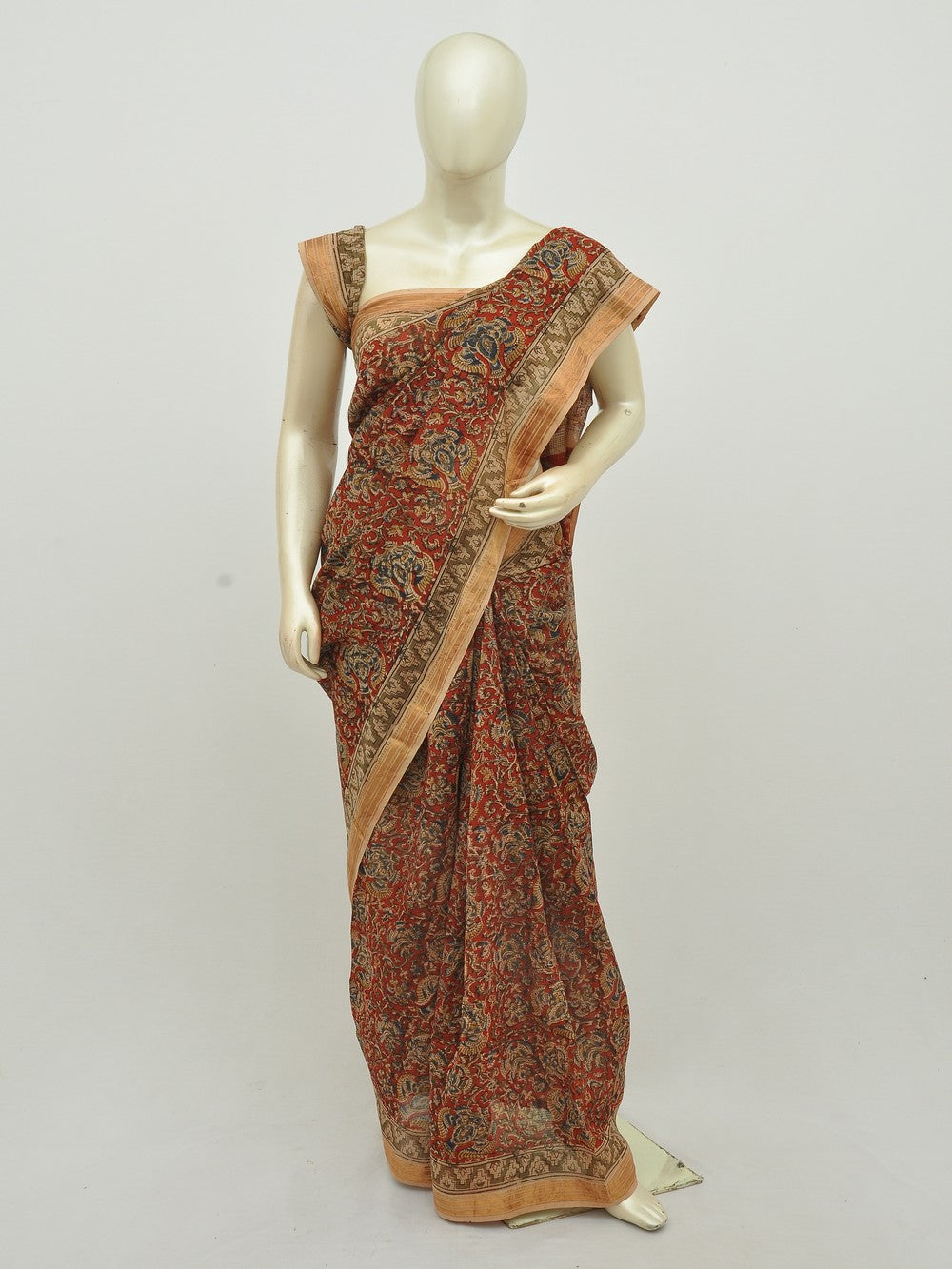 Maheshwari Kalamkari Silk Sarees [D10920008]