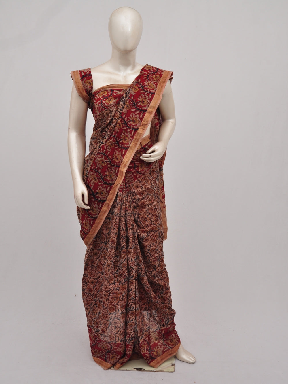 Maheshwari Kalamkari  Cotton Silk Sarees [D90403007]