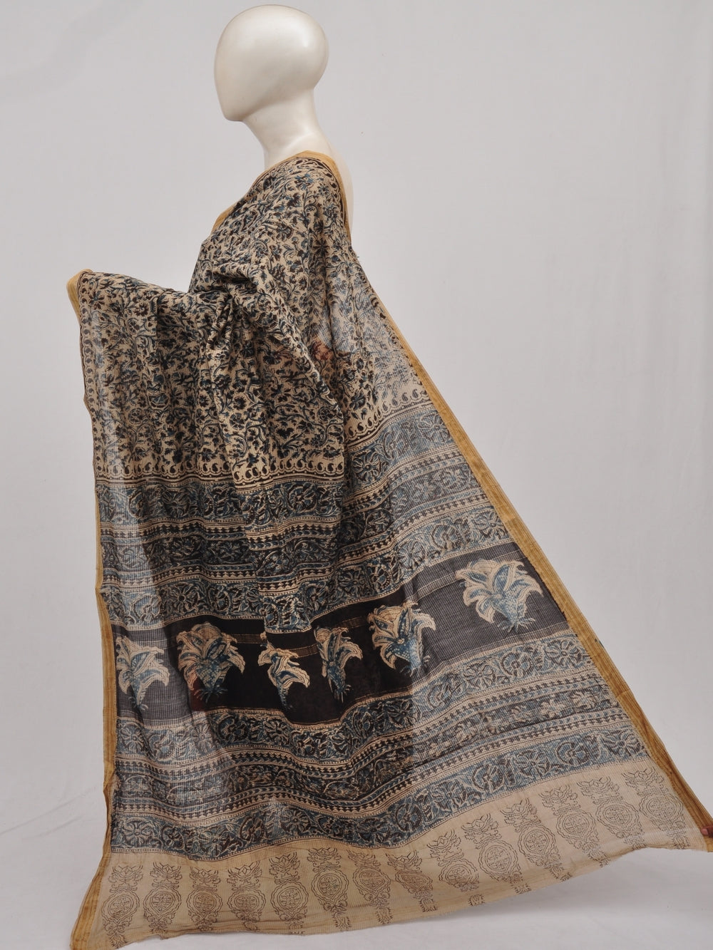 Maheshwari Kalamkari  Cotton Silk Sarees [D90403008]