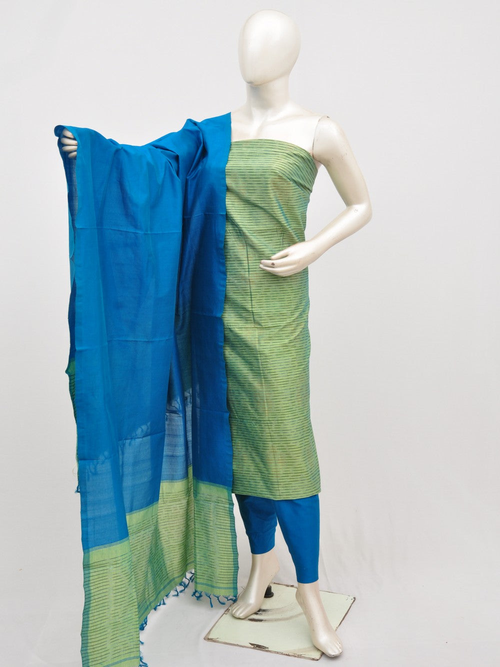 Silk Woven Designer Dress Material [D00123002]