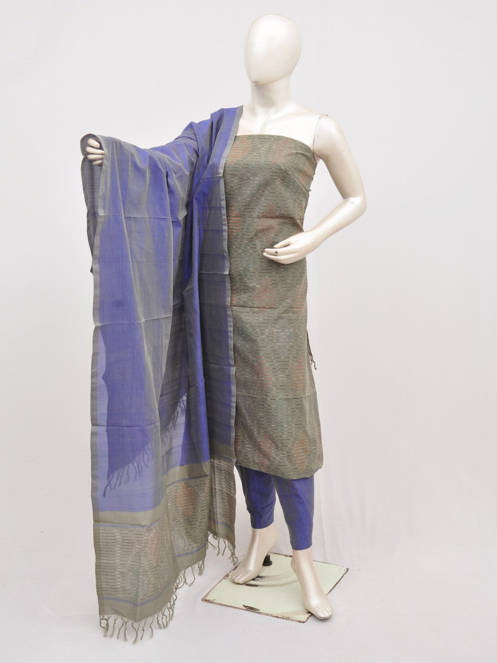 Silk Woven Designer Dress Material [D00123005]