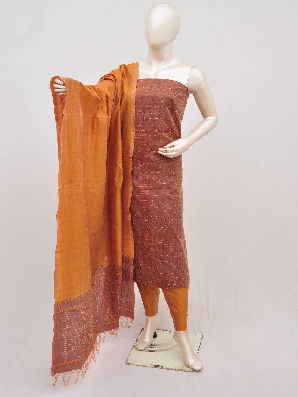 Silk Woven Designer Dress Material [D00123039] - DressesForWomen.IN