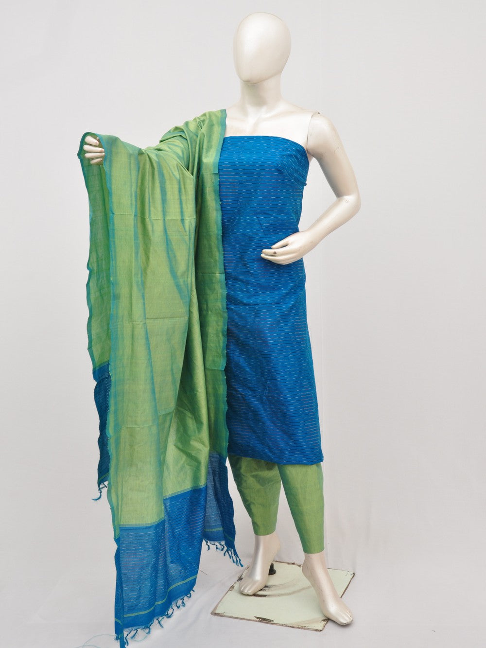 Silk Woven Designer Dress Material [D00123046]