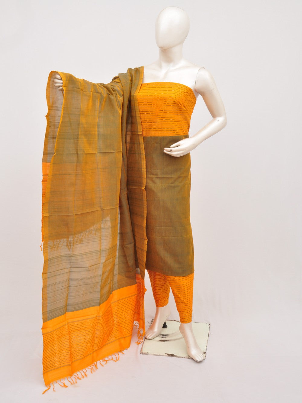 Malle Pandiri Designer Dress Material  [D00123049]
