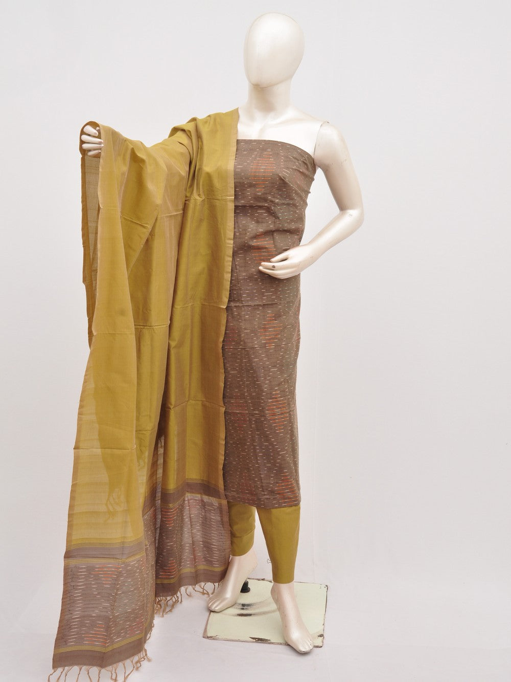 Silk Woven Designer Dress Material   [D91121004]