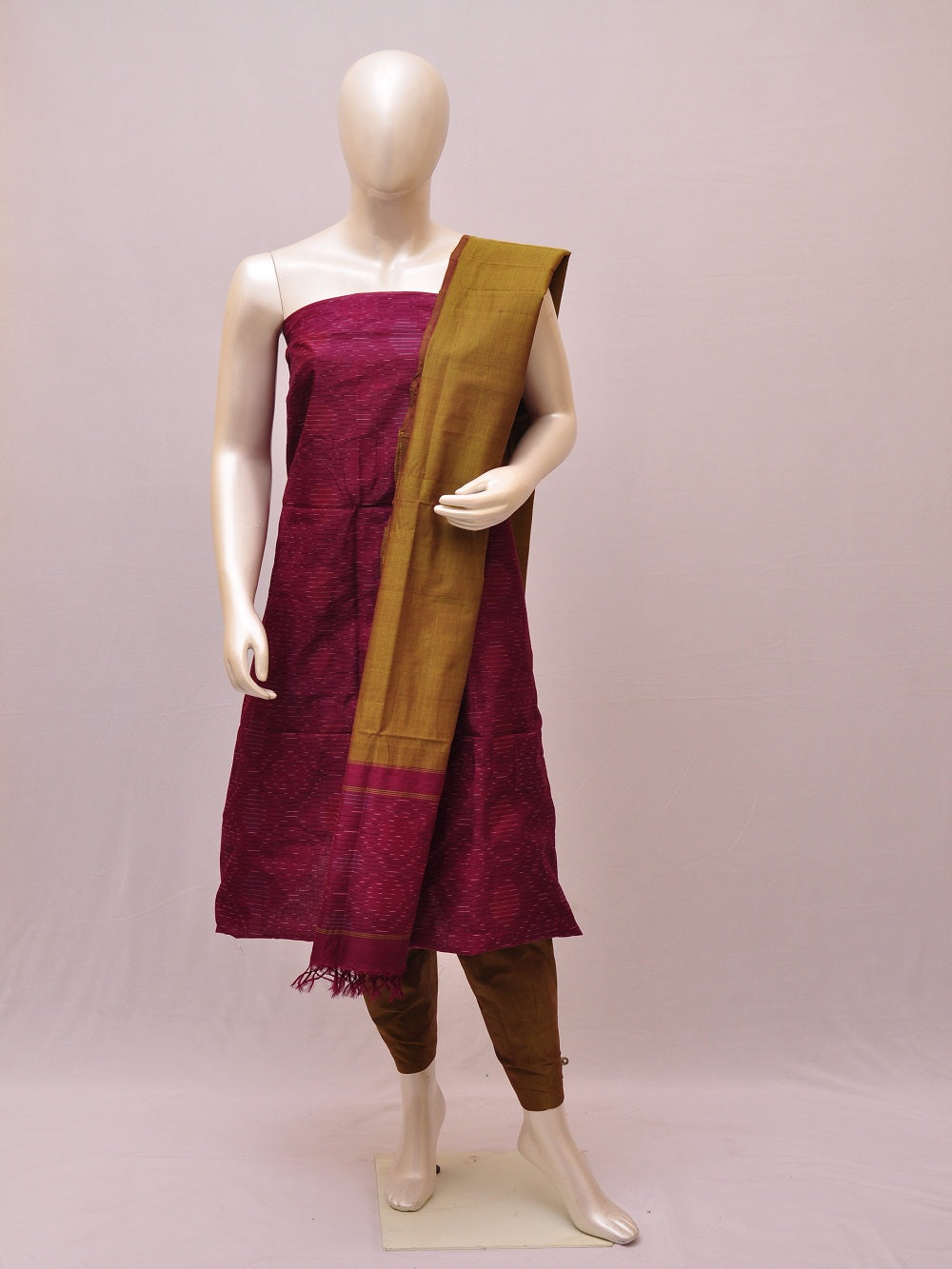 Silk Woven Designer Dress Material [D10332587] - DressesForWomen.IN