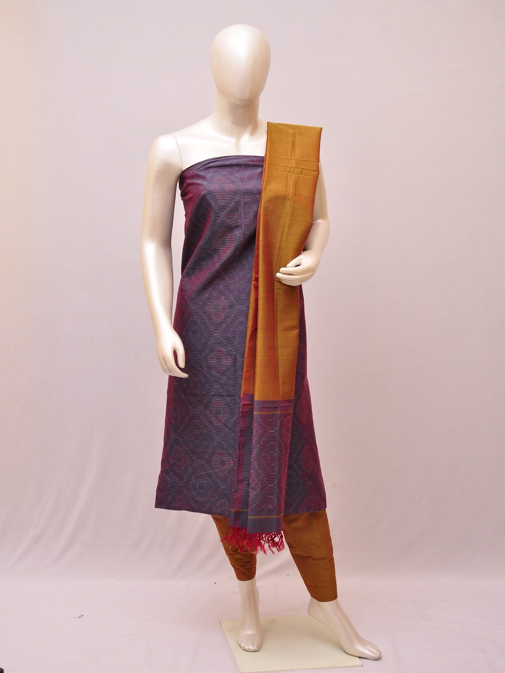Silk Woven Designer Dress Material [D10332595] - DressesForWomen.IN