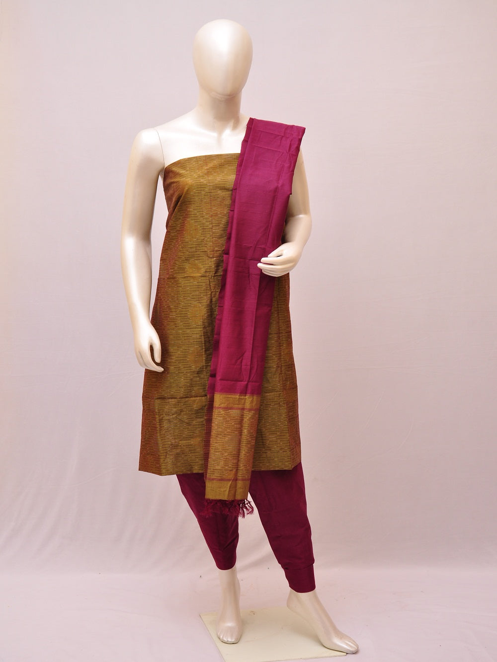 Silk Woven Designer Dress Material [D10332598] - DressesForWomen.IN