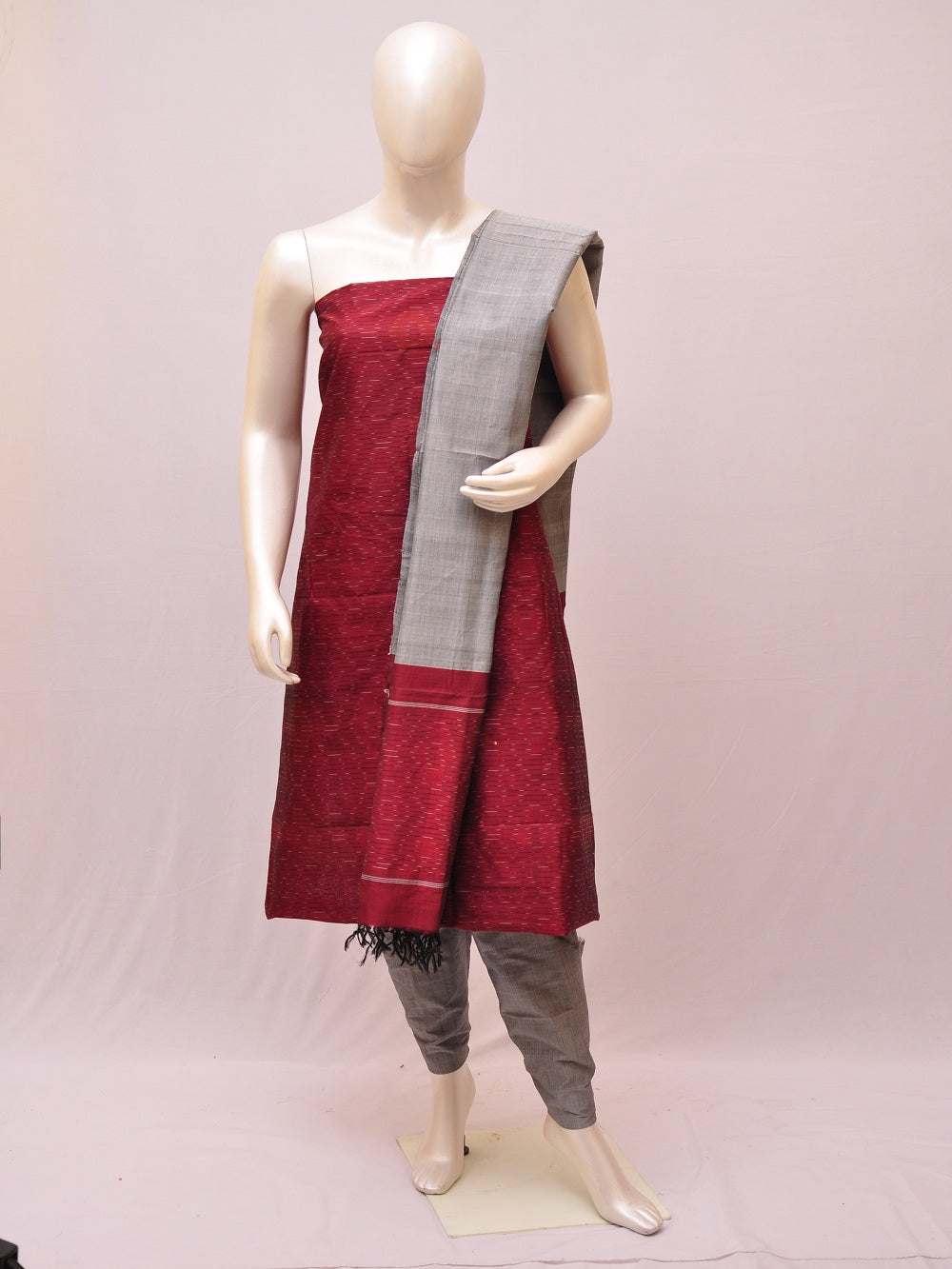 Silk Woven Designer Dress Material [D10332600] - DressesForWomen.IN