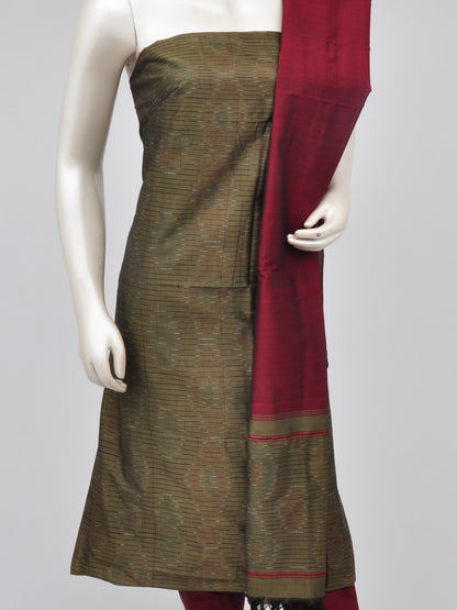 Silk Woven Designer Dress Material  [D61007070]