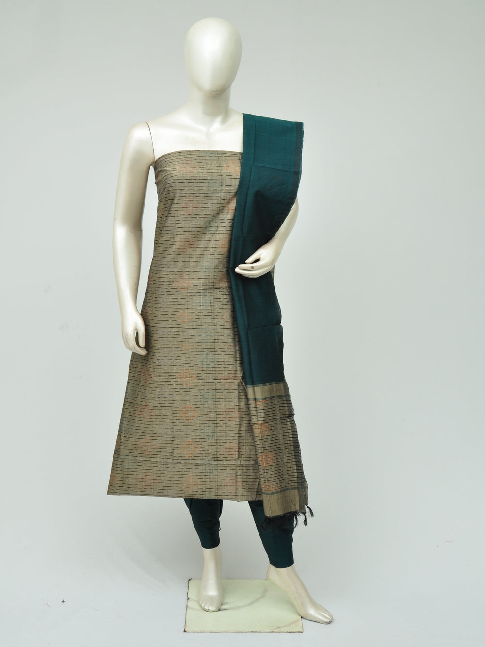 Silk Woven Designer Dress Material   [D71117048]