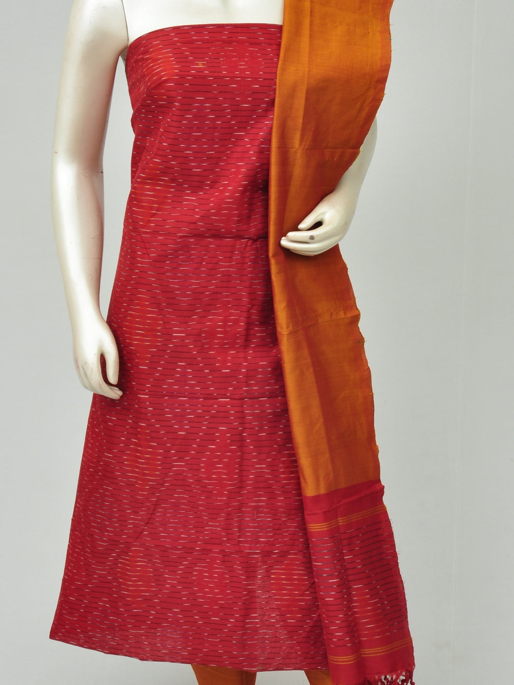 Silk Woven Designer Dress Material   [D80216005]