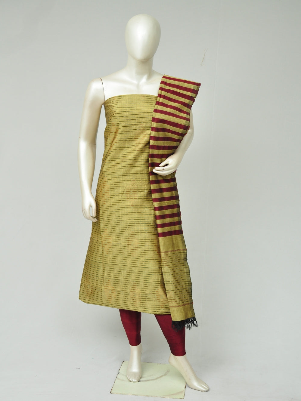 Silk Woven Designer Dress Material  [D80220037]