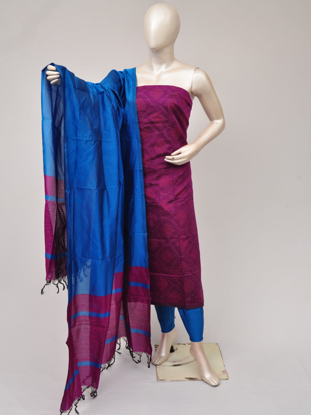 Silk Woven Designer Dress Material  [D81027011]