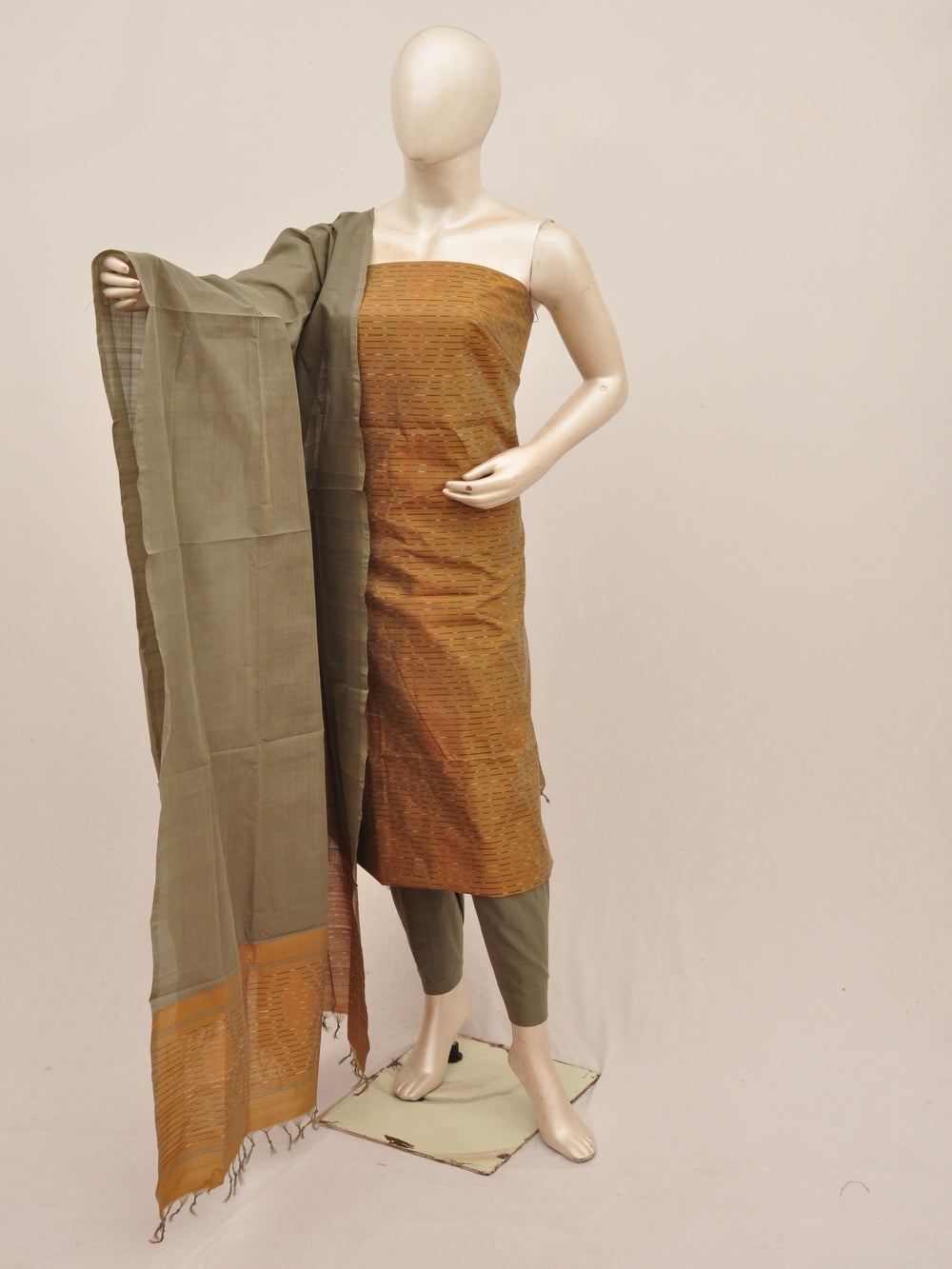 Silk Woven Designer Dress Material   [D90626043]