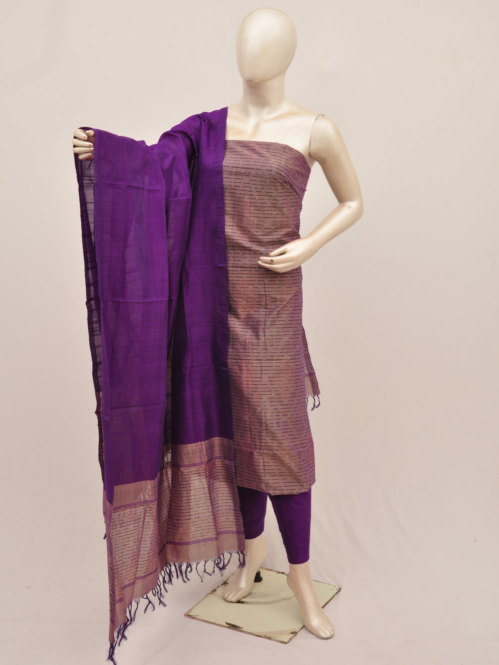 Silk Woven Designer Dress Material   [D90626044]