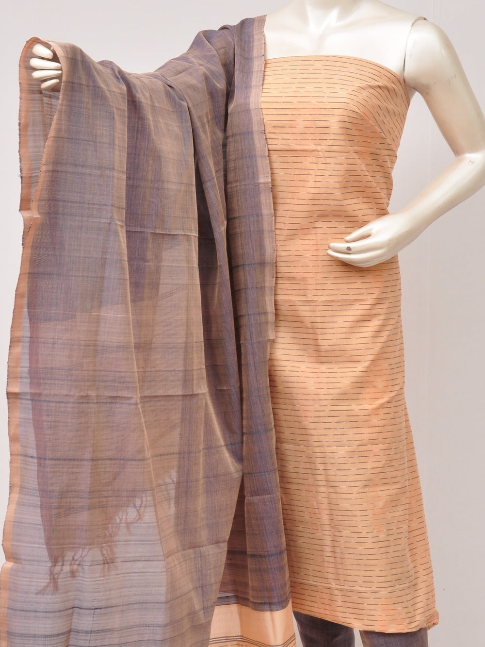 Silk Woven Designer Dress Material   [D80702519]