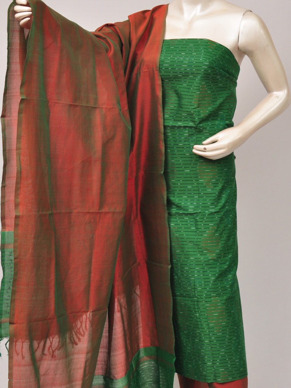 Silk Woven Designer Dress Material   [D80814075]