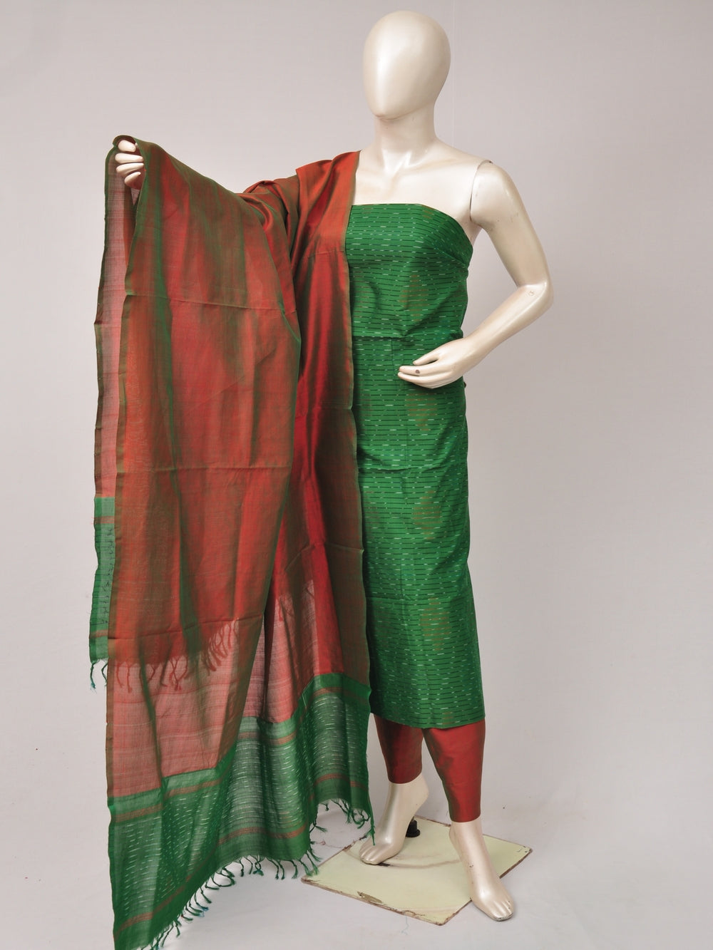 Silk Woven Designer Dress Material   [D80814075]