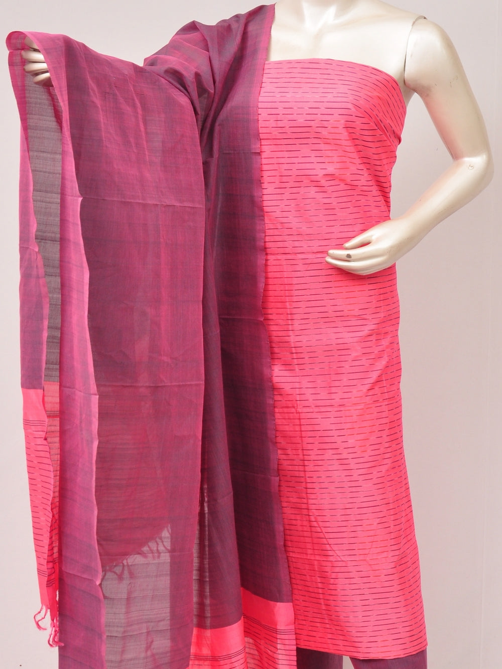 Silk Woven Designer Dress Material   [D80814088]