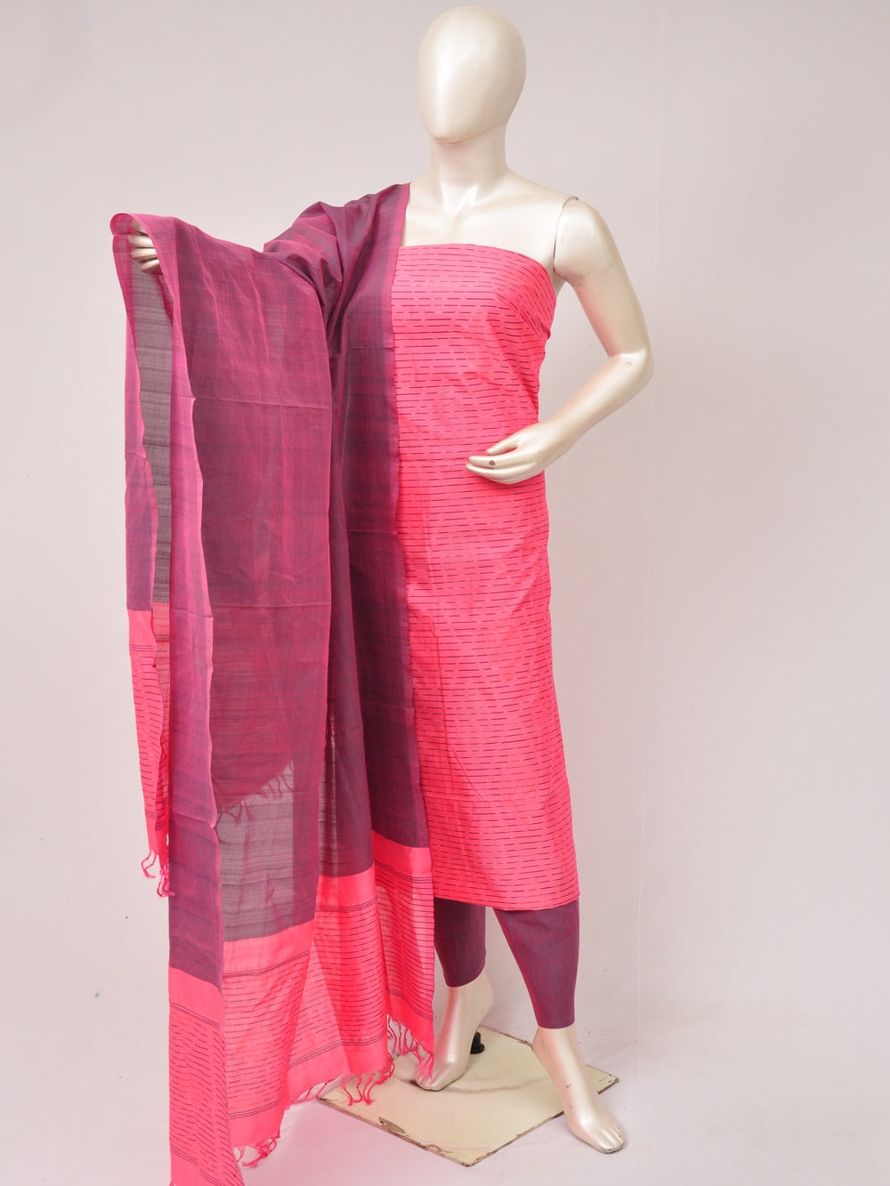 Silk Woven Designer Dress Material   [D80814088]