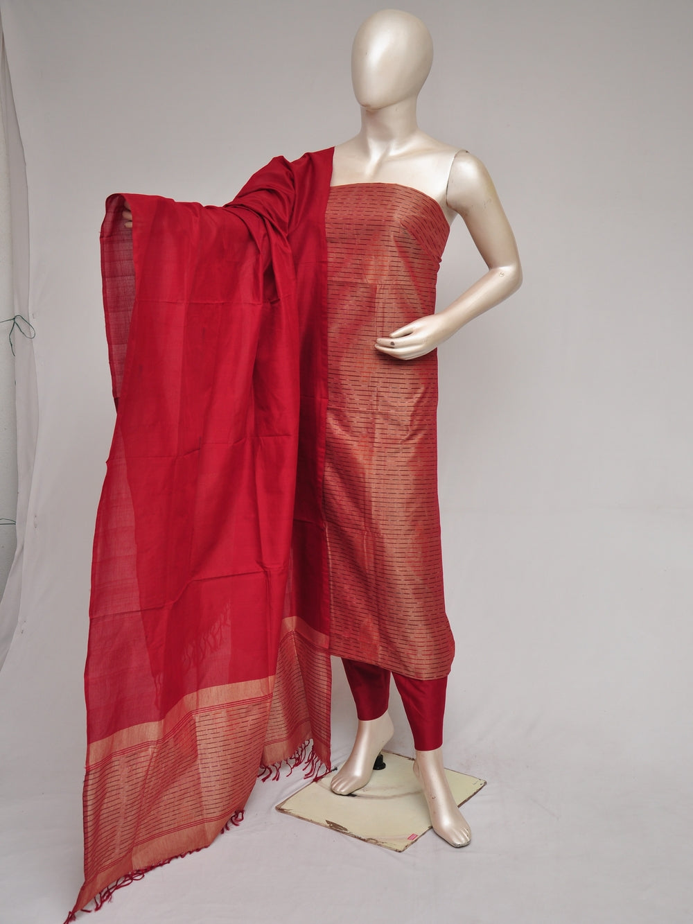 Silk Woven Designer Dress Material  [D80907004]