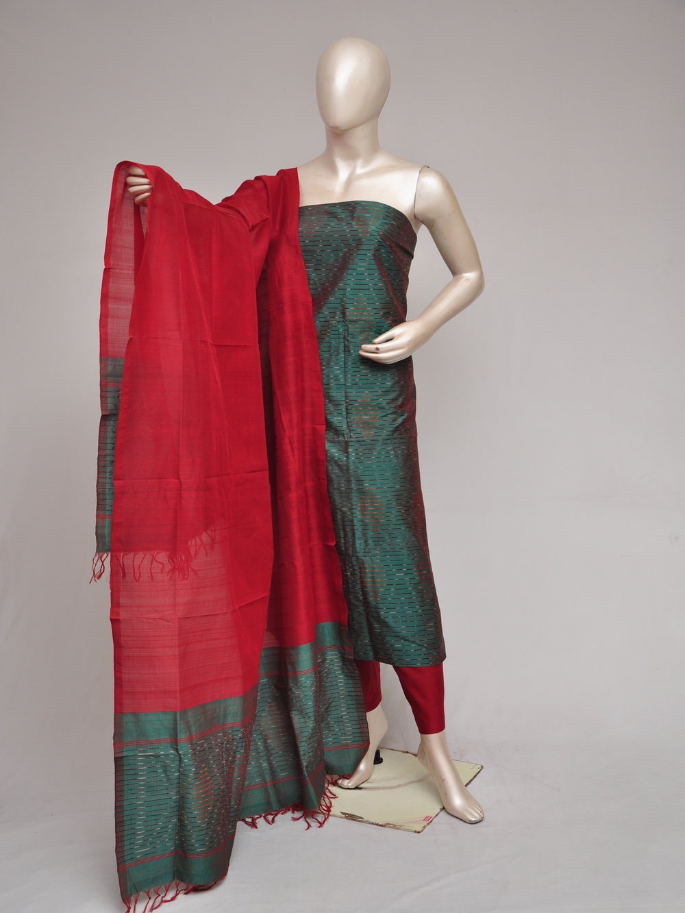 Silk Woven Designer Dress Material  [D80907005]