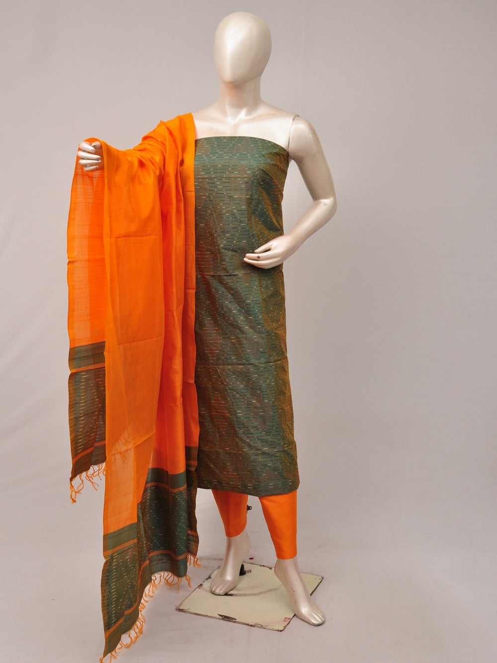 Silk Woven Designer Dress Material    [D81008007]