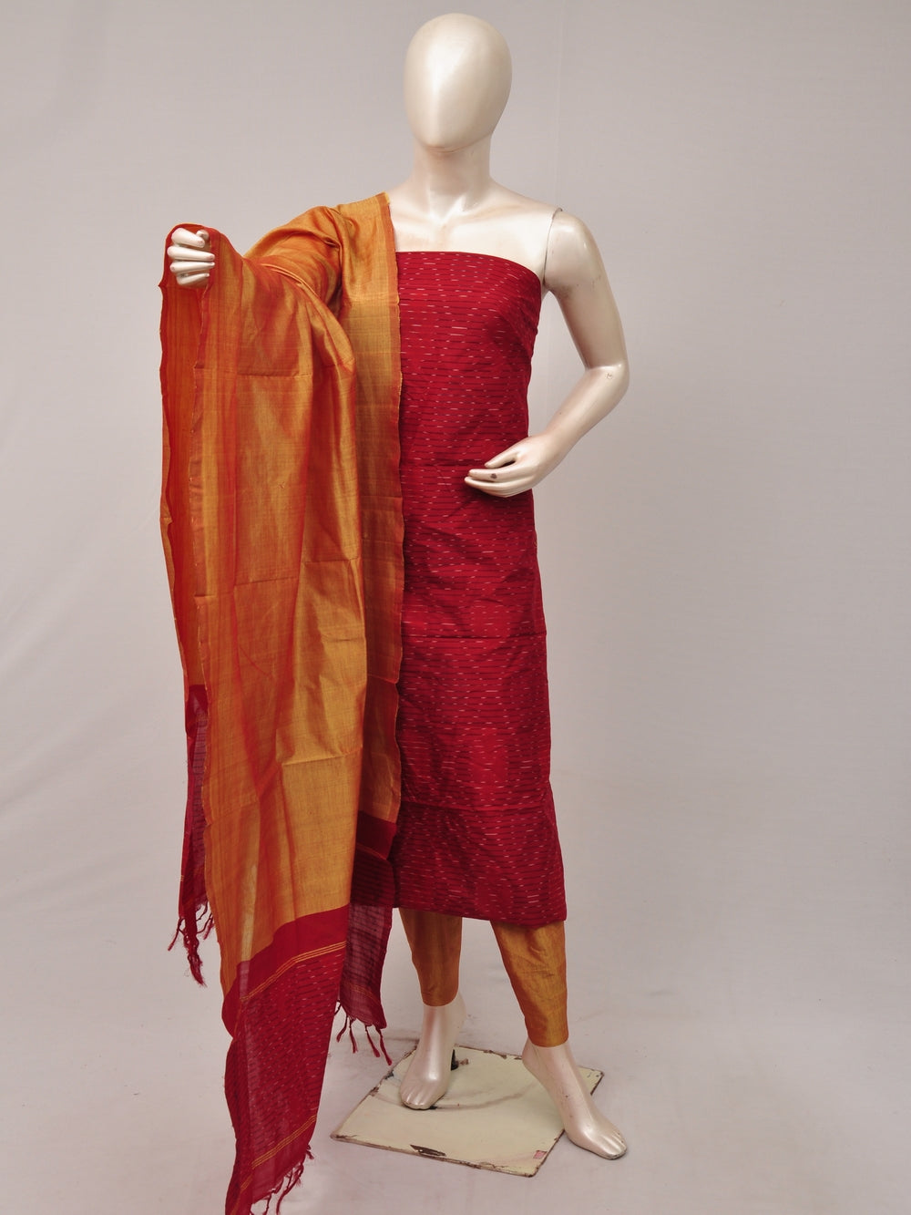 Silk Woven Designer Dress Material  [D81008009]