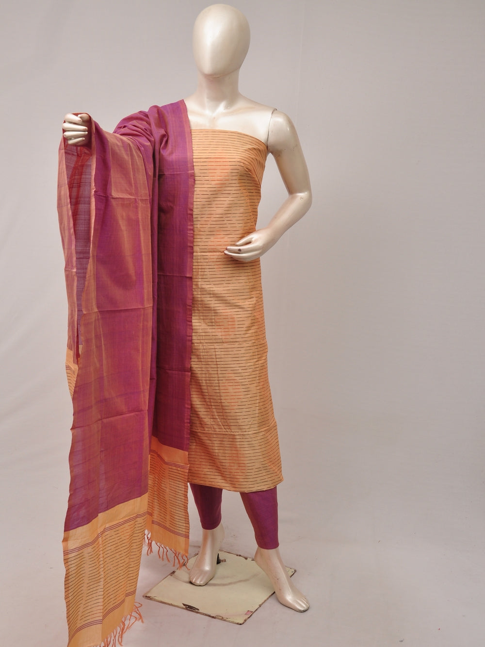 Silk Woven Designer Dress Materiall   [D81008016]