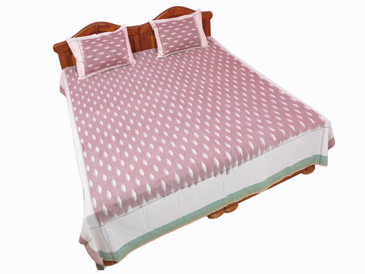 Pochampally Ikkat Cotton Double Bedsheet  [D1153238]