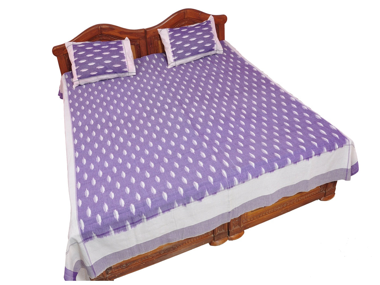 Pochampally Ikkat Cotton Double Bedsheet  [D1153239]
