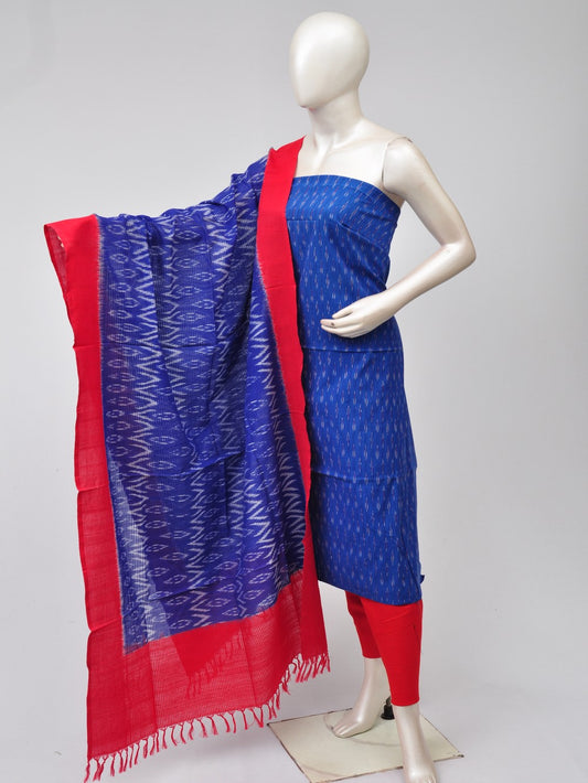 Double Ikkat Dress Material   [D70729525]