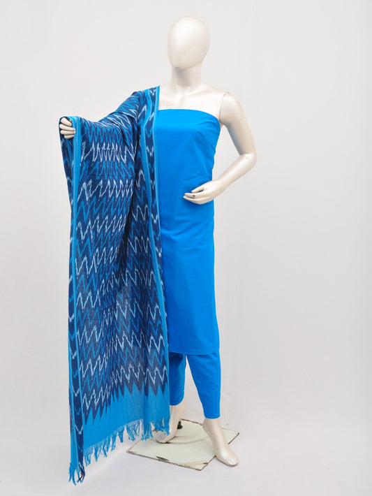 Double Ikkat Dupatta Dress Material [D00806042]