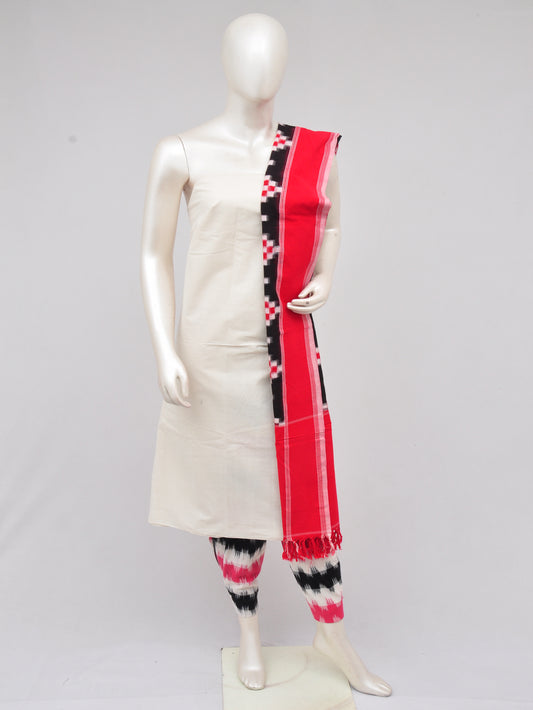 Pochampally Double Ikkat Designer Dress Material [D61205002]